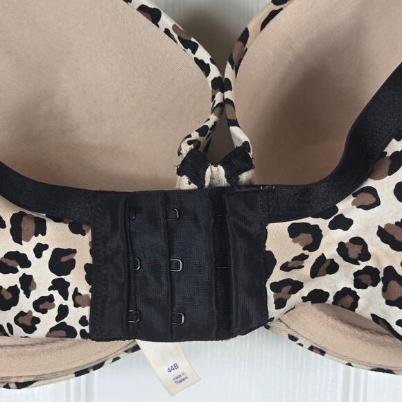 Cacique Animal Print Lined Mild Push Up Women's Bra 44B - Picture 3 of 5